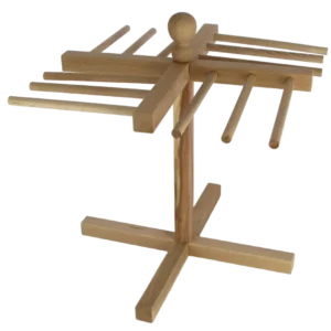 Séchoir à Pâtes Fraîches en Hêtre - Brodiez - 4 Bras